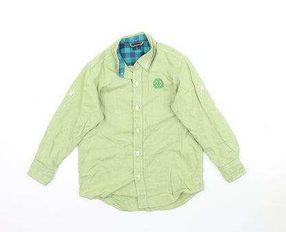 Gap Boys Green   Basic Button-Up Size S