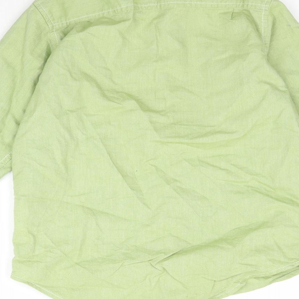 Gap Boys Green   Basic Button-Up Size S