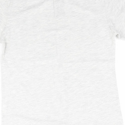 Rebel Boys Grey   Basic T-Shirt Size 10-11 Years  - NYC 58