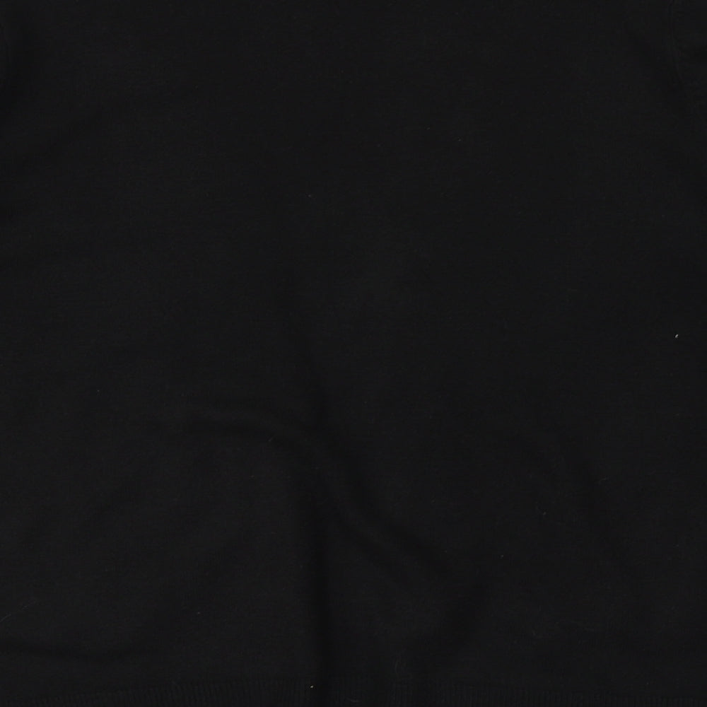 Womens UK Size 14 BHS Black Cardigan Jumper