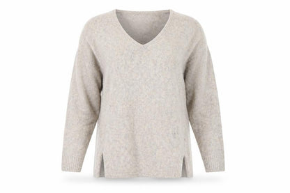 Womens UK Size S Papaya Brown Pullover Jumper