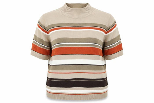 Womens UK Size 10 Berkertex Brown Pullover Jumper