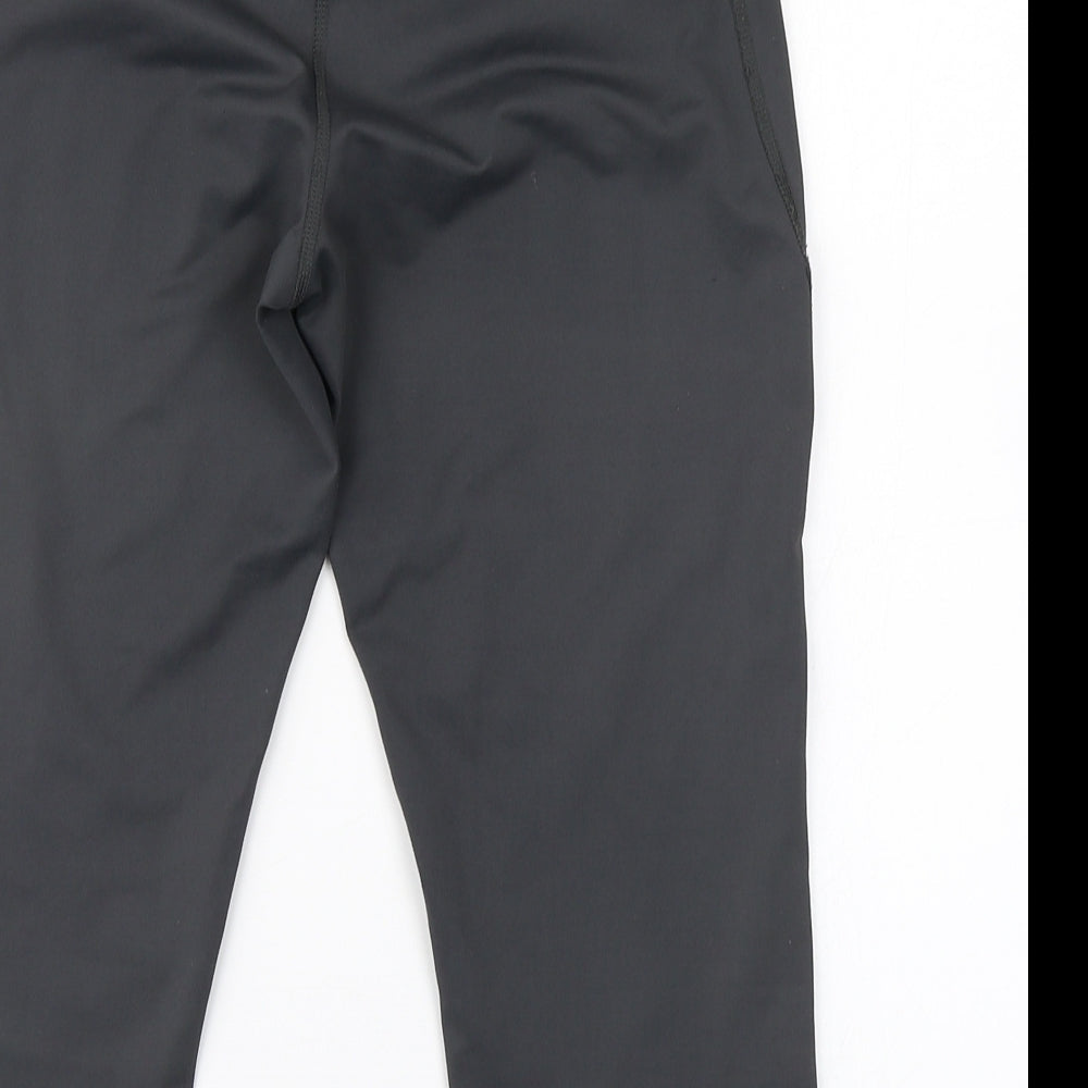 Laikus Womens Grey Colourblock  Compression Shorts Size S