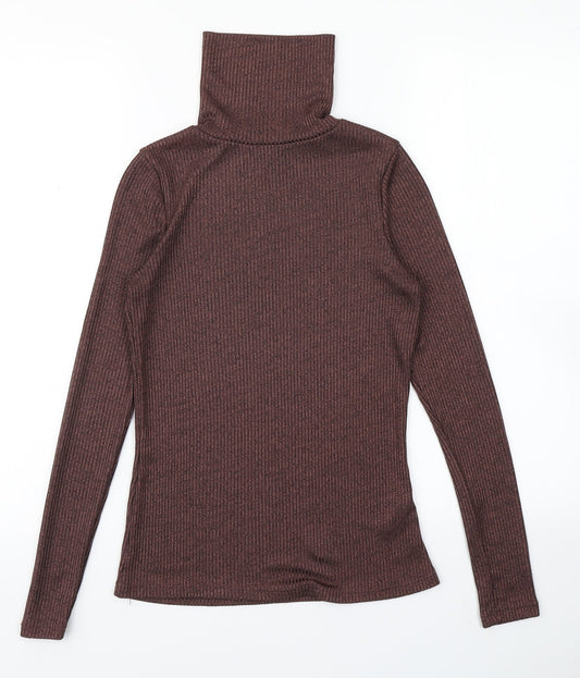 Womens UK Size 8 New Look Brown Pullover Jumper
