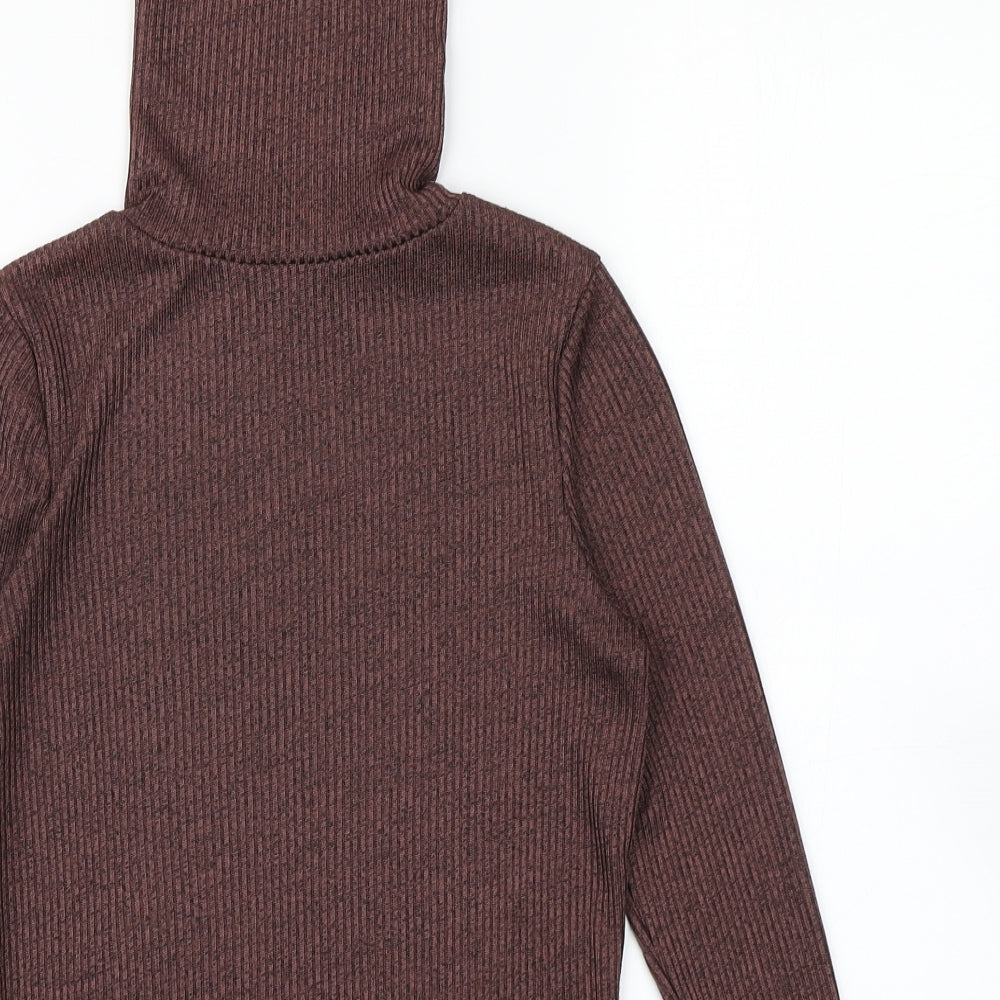 Womens UK Size 8 New Look Brown Pullover Jumper