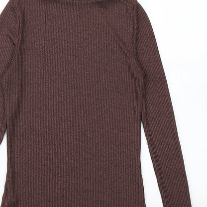 Womens UK Size 8 New Look Brown Pullover Jumper