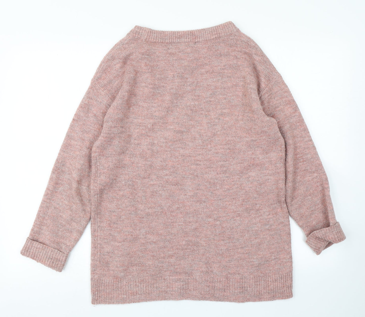 George Womens Pink  Knit Pullover Jumper Size S