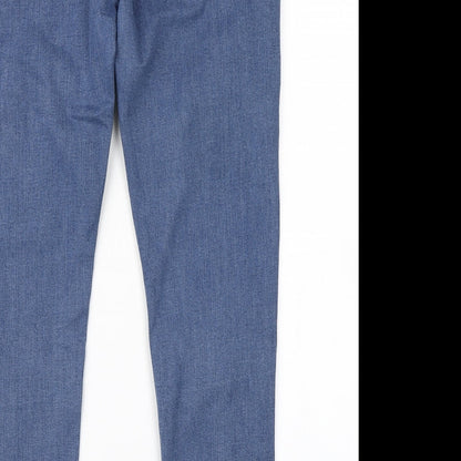 Quiz Womens Blue  Denim Skinny Jeans Size 34 in L27 in