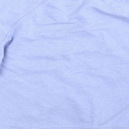 Womens UK Size One Size M&S Blue Pullover Jumper