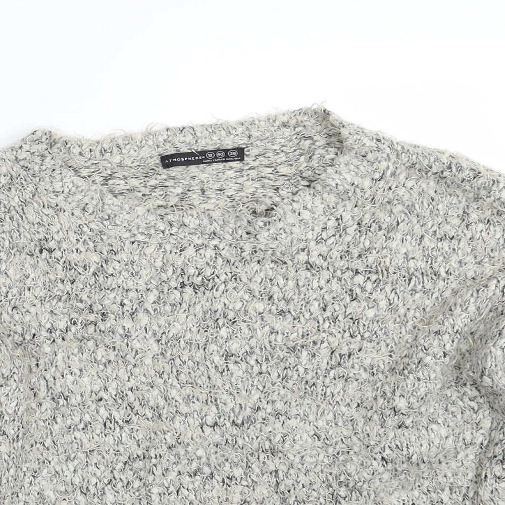 Womens UK Size 12 Atmosphere Beige Pullover Jumper