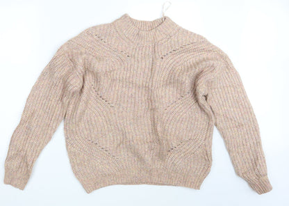 George Womens Pink   Pullover Jumper Size M