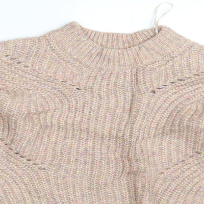 George Womens Pink   Pullover Jumper Size M