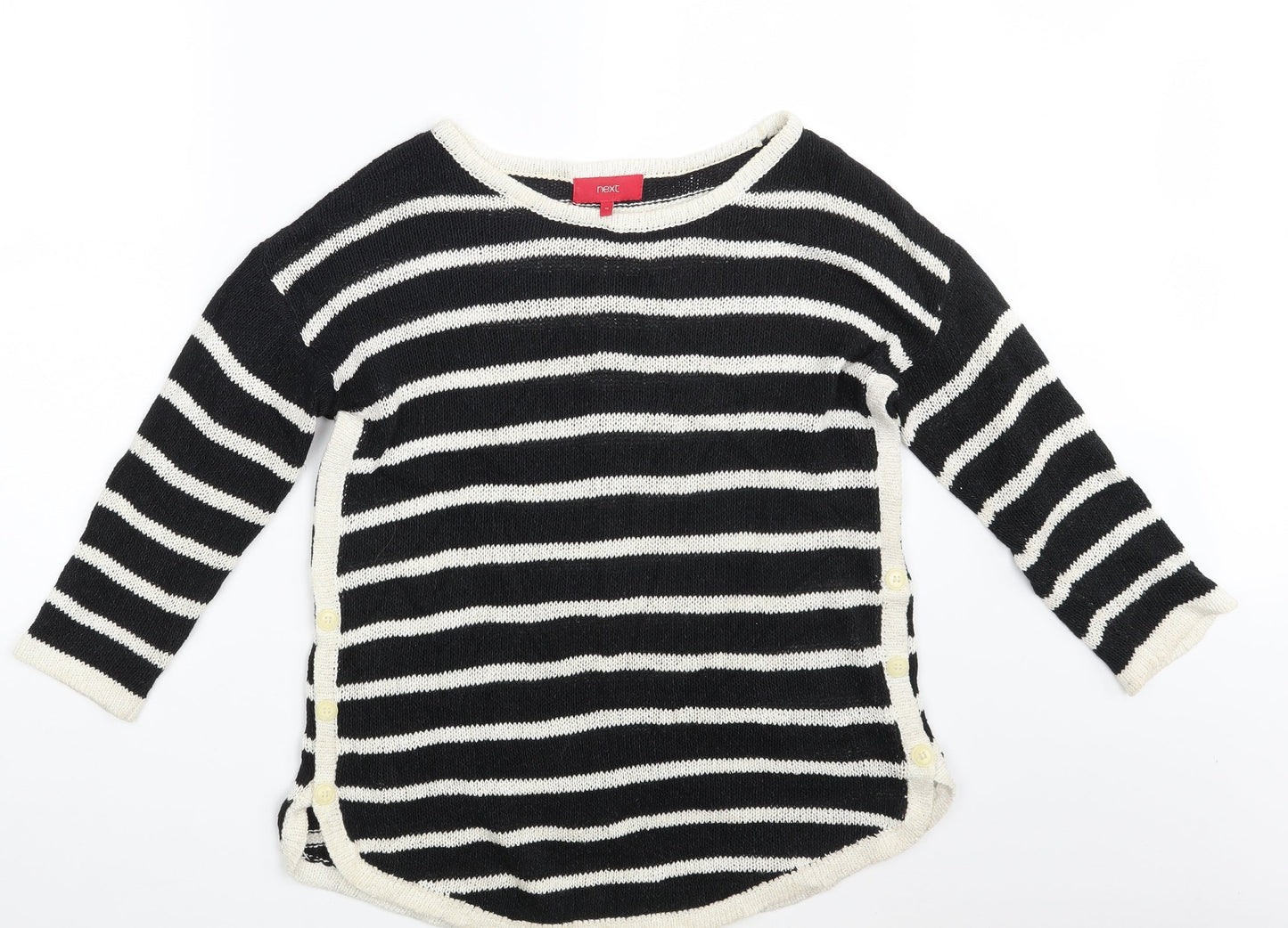 Womens UK Size 10 NEXT Black Pullover Jumper