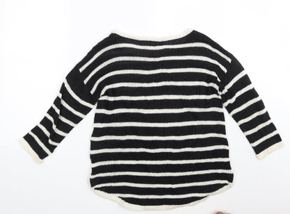 Womens UK Size 10 NEXT Black Pullover Jumper