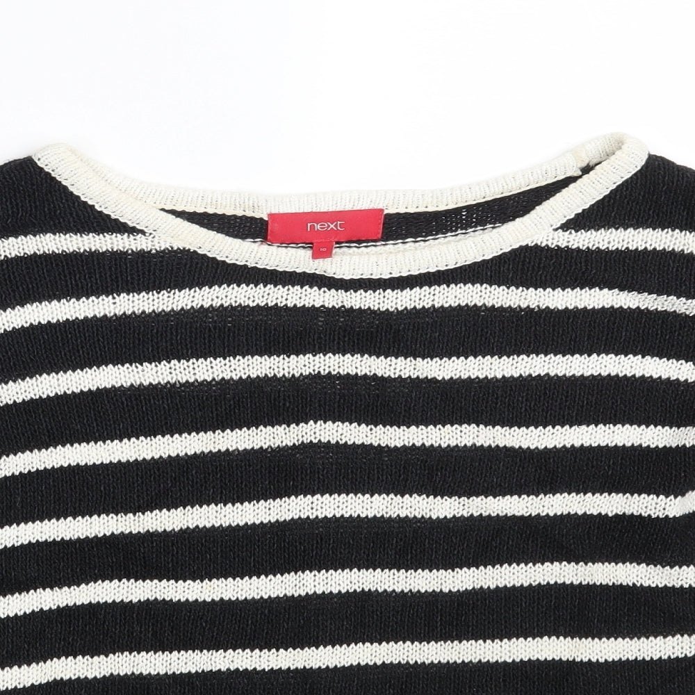 Womens UK Size 10 NEXT Black Pullover Jumper