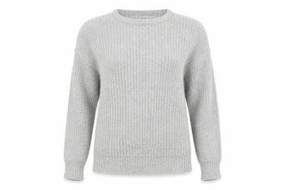 Womens UK Size 8 Atmosphere Grey Pullover Jumper