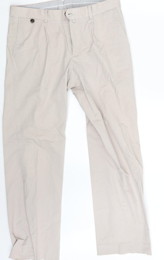 Emidio Tucci Mens Purple  Denim Trousers  Size 32 in L28 in