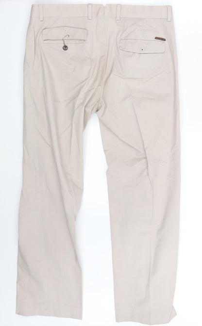 Emidio Tucci Mens Purple  Denim Trousers  Size 32 in L28 in