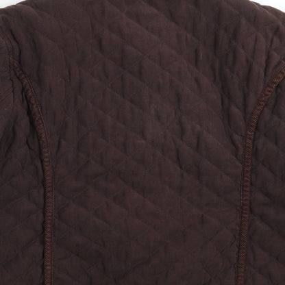 Womens UK Size One Size CC Brown Puffer Jacket