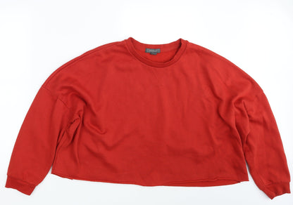 Primark Womens Purple   Pullover Jumper Size 18  - Croppped