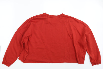 Primark Womens Purple   Pullover Jumper Size 18  - Croppped