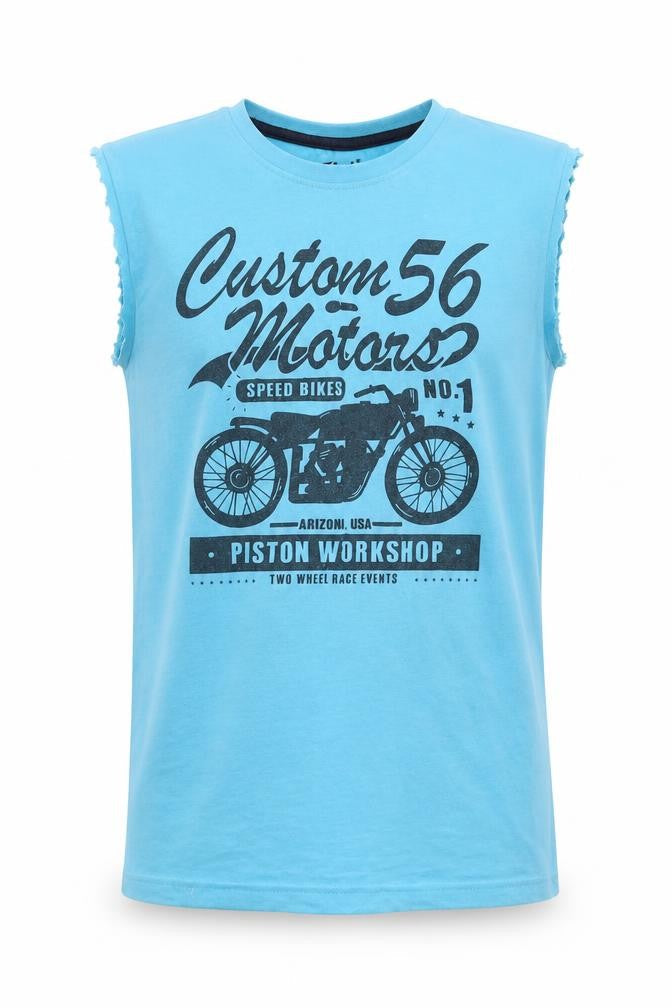 Rebel  Girls Blue   Basic T-Shirt Size 10-11 Years