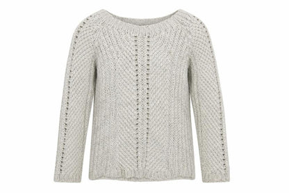 John Lewis Girls Grey   Pullover Jumper Size 10 Years