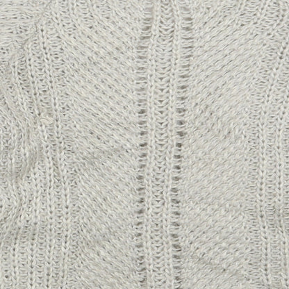 John Lewis Girls Grey   Pullover Jumper Size 10 Years