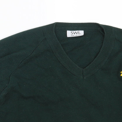 SWI Womens Green   Pullover Jumper Size 4
