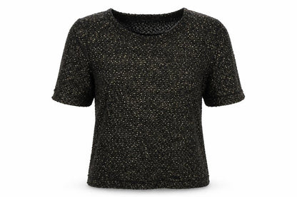 Womens UK Size 8 NEXT Gold Basic T-Shirt