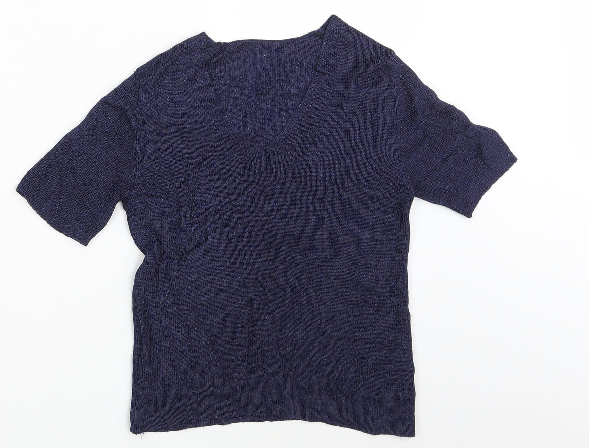 Marks & Spencer Womens Blue   Pullover Sweatshirt Size 10