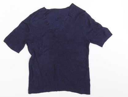 Marks & Spencer Womens Blue   Pullover Sweatshirt Size 10