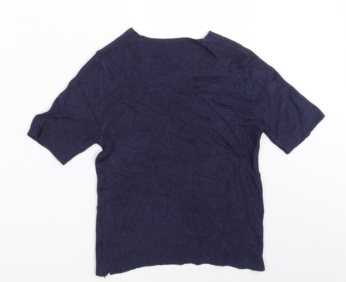 Marks & Spencer Womens Blue   Pullover Sweatshirt Size 10