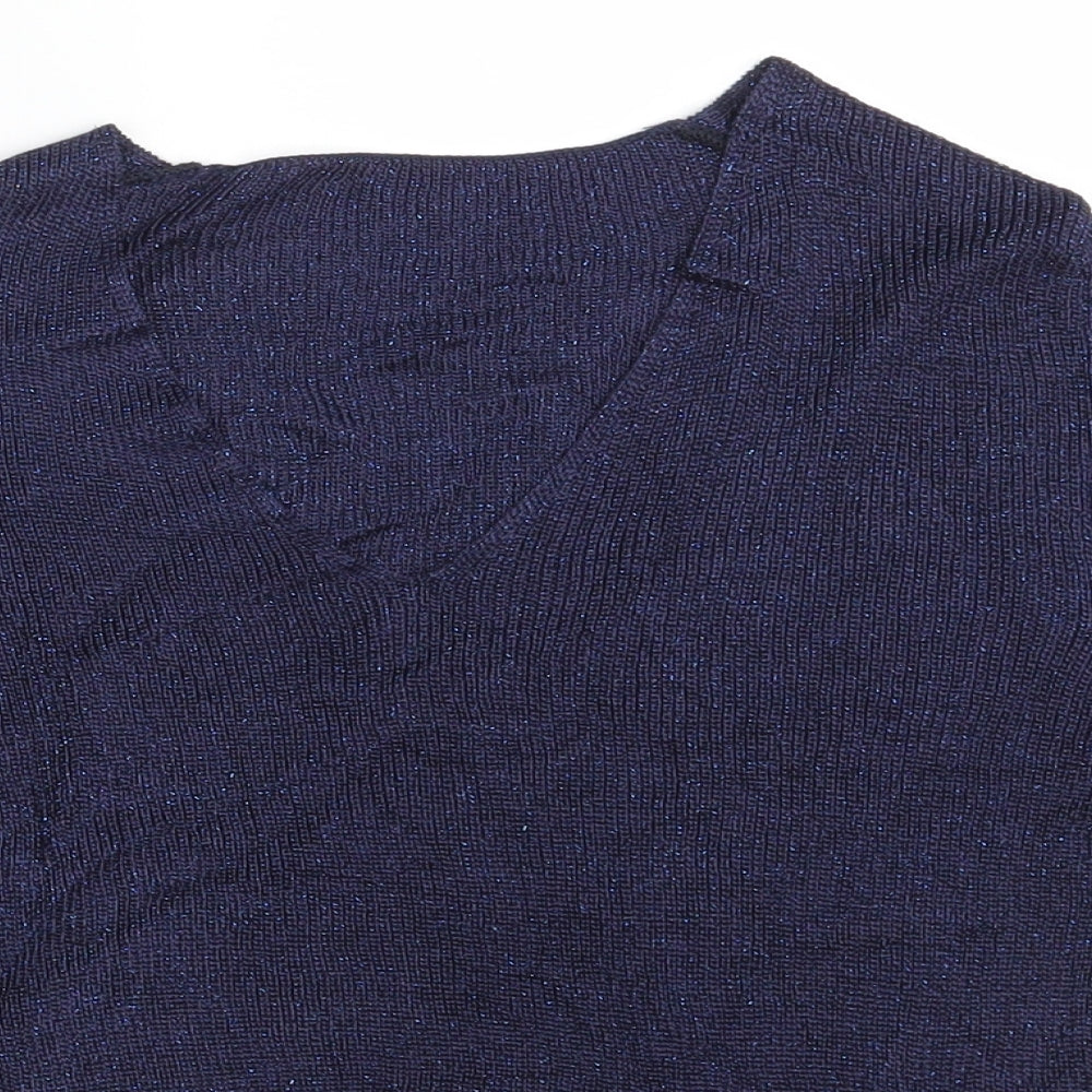 Marks & Spencer Womens Blue   Pullover Sweatshirt Size 10