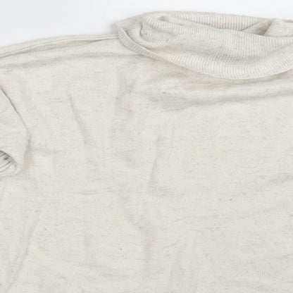 Primark Womens White   Pullover Jumper Size 6