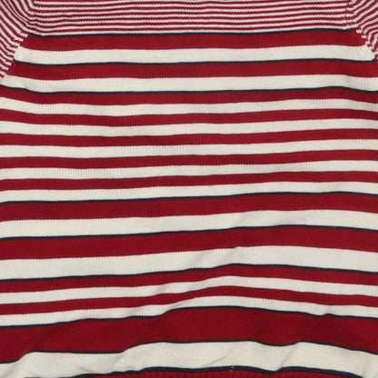 M&S Girls Multicoloured Striped  Pullover Jumper Size 3-6 Months