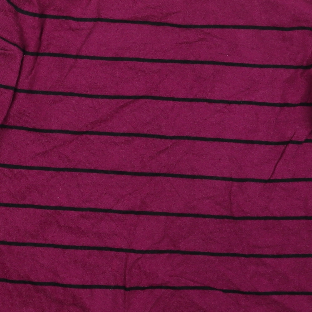Womens UK Size 14 M&Co. Purple Pullover Jumper