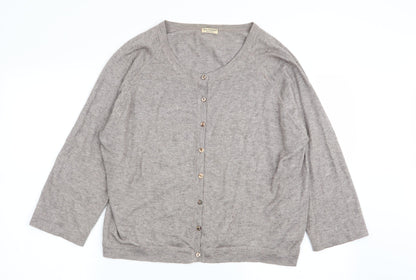 New Scotland Womens Beige   Cardigan Jumper Size S