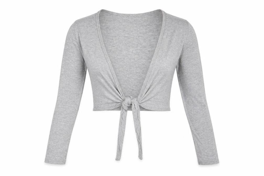 Womens UK Size 12 south Grey Wrap T-Shirt