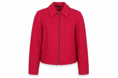 Womens UK Size 10 Autograph Red Jacket