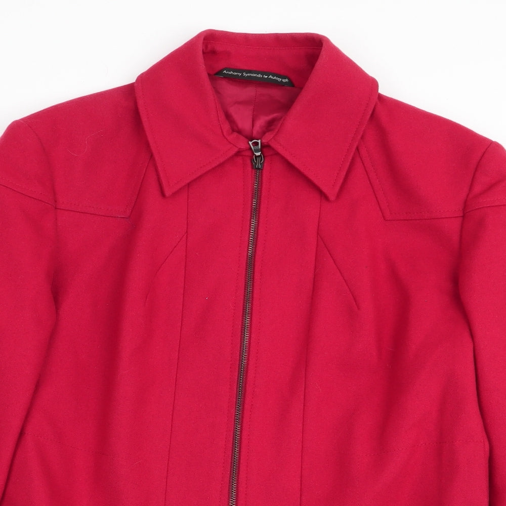 Autograph Womens Red   Jacket  Size 10