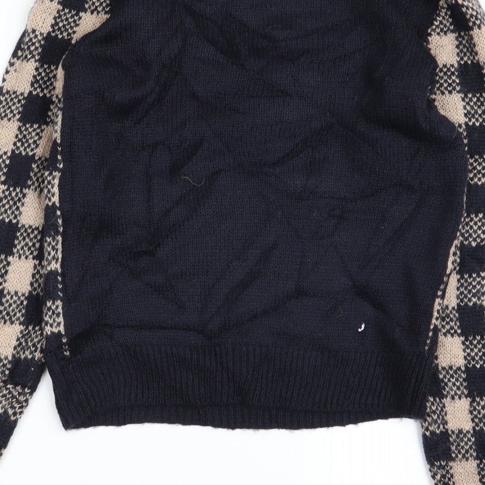 Womens UK Size 6 New Look Multicoloured Pullover Jumper
