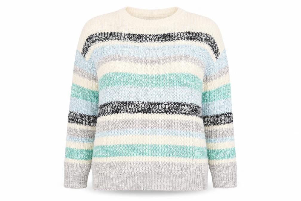 Womens UK Size 16 Spirit Multicoloured Pullover Jumper