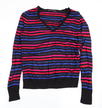Womens UK Size 12 M&S Multicoloured Pullover Jumper