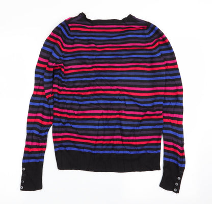 Womens UK Size 12 M&S Multicoloured Pullover Jumper