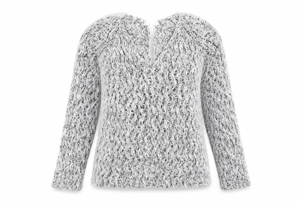 Womens UK Size S Zara Grey Pullover Jumper