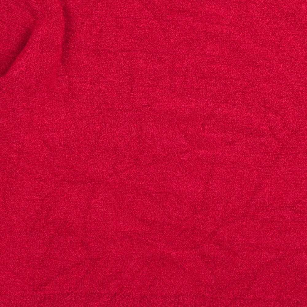 Womens UK Size L Preworn Red Pullover Jumper