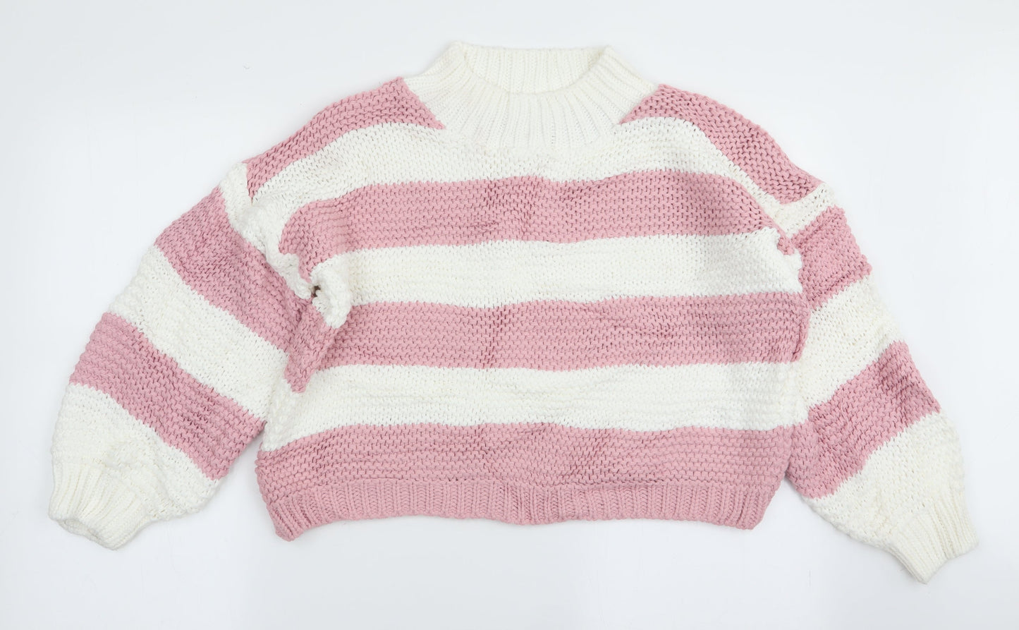 Womens UK Size 6 In the Style Multicoloured Pullover Jumper