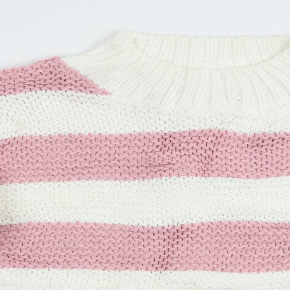 Womens UK Size 6 In the Style Multicoloured Pullover Jumper