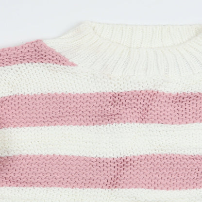 Womens UK Size 6 In the Style Multicoloured Pullover Jumper